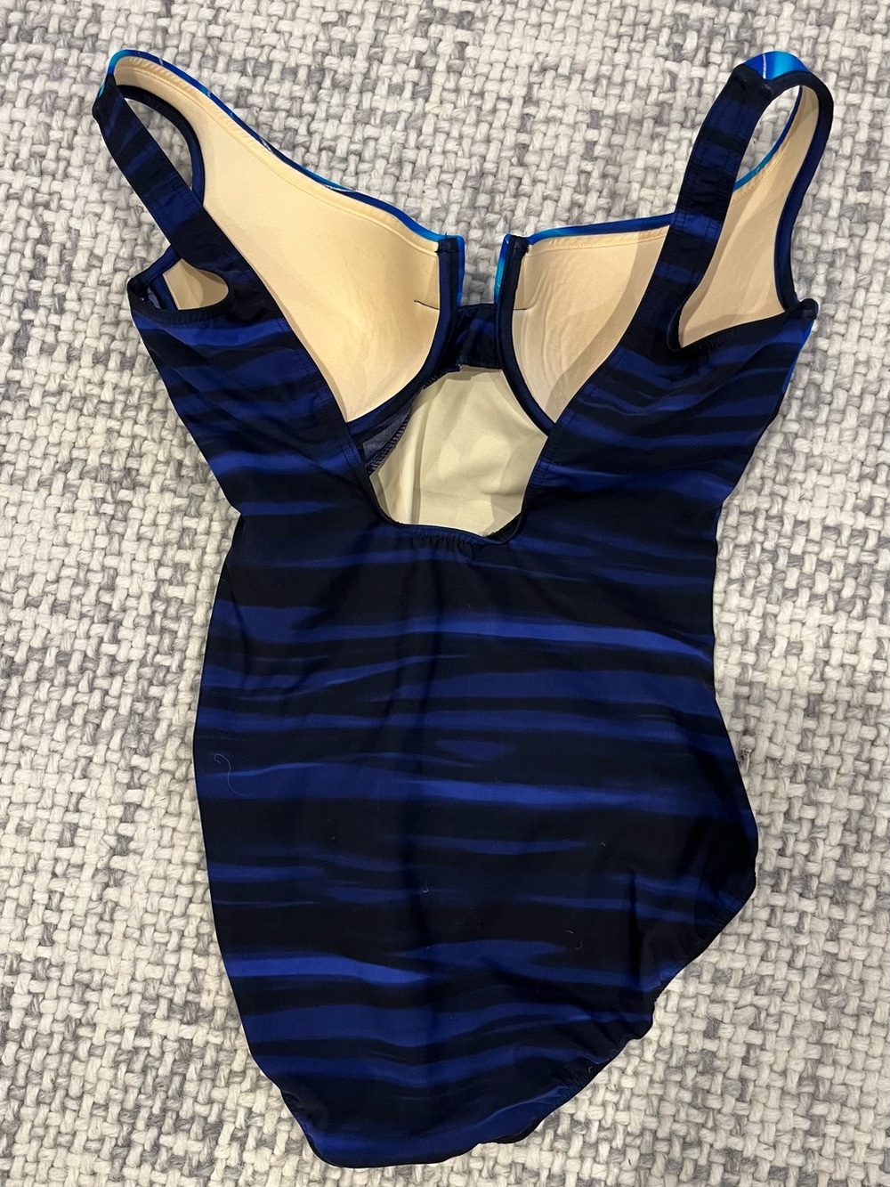 Miraclesuit Blue Teal Ombre One-Piece Swimsuit - Picture 3 of 4